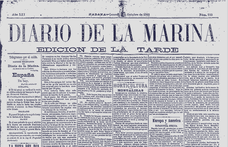 Diario De La Marina